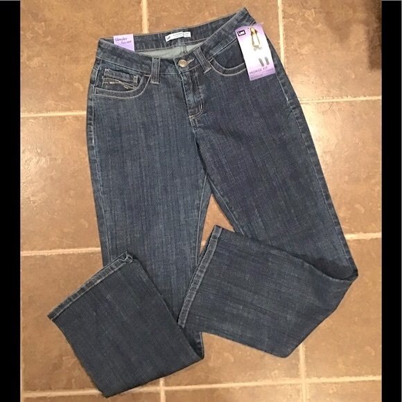 Lee Slender Secrets Stretch Jeans Bootcut Size 8 Short Mid-rise Fit - Picture 5 of 16